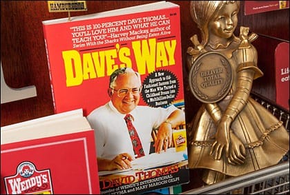 Closeup of "Dave's Way" from the commemorative artwork