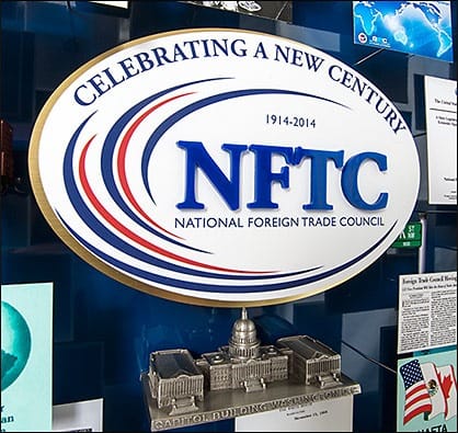 NFTC 100th Anniversary Commemorative Artwork Logo