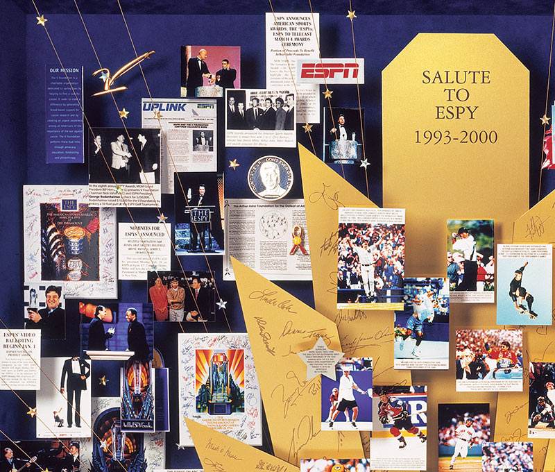 ESPY Awards 10th Anniversary Commemorative Art Commissioned by ESPN