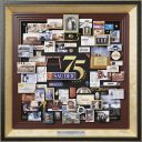 Family business company 75th anniversary surprise gift. Presented to Sauder Woodworking 2nd generation leadership at their anniversary party.