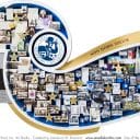 Washburn University 150th Anniversary Art. Features sesquicentennial logo. Founders, Diversity. Campus photos.