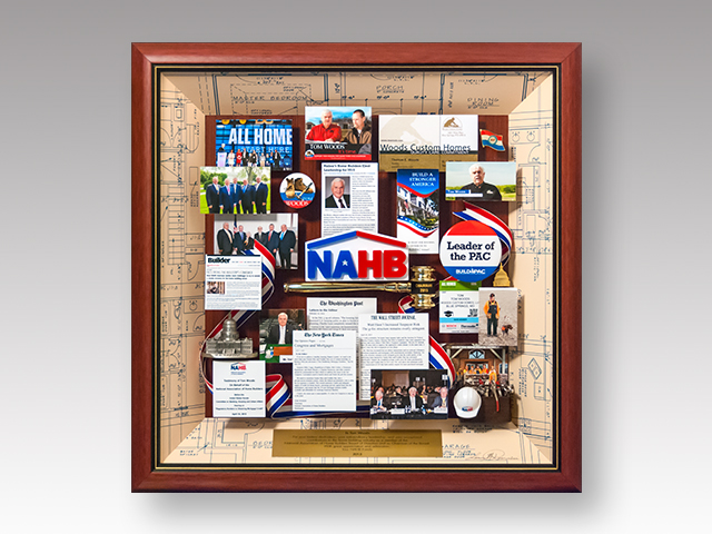 Square collage honoring NAHB Chairman
