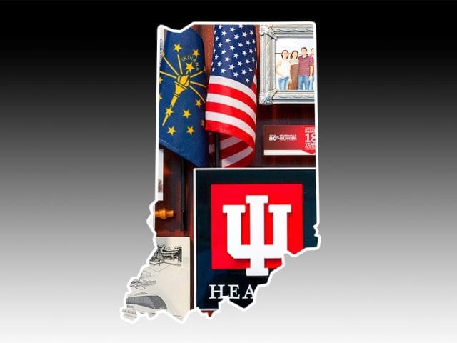 Indiana Banner | One of a Kind Art