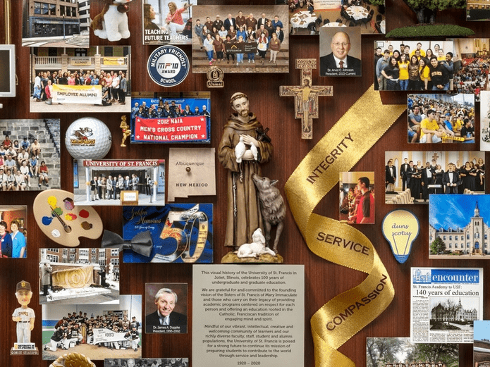University of St. Francis Collage Close-up