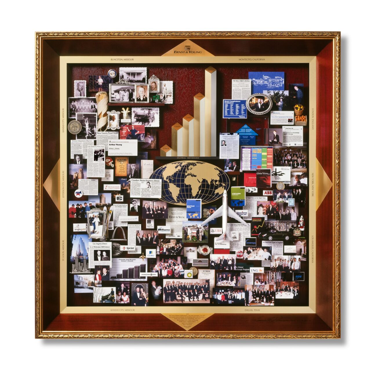 Retirement collage for Ernst & Young