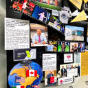 Close-up of 3D items in Upbound collage
